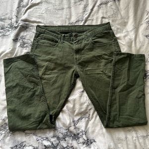Olive Levi pants